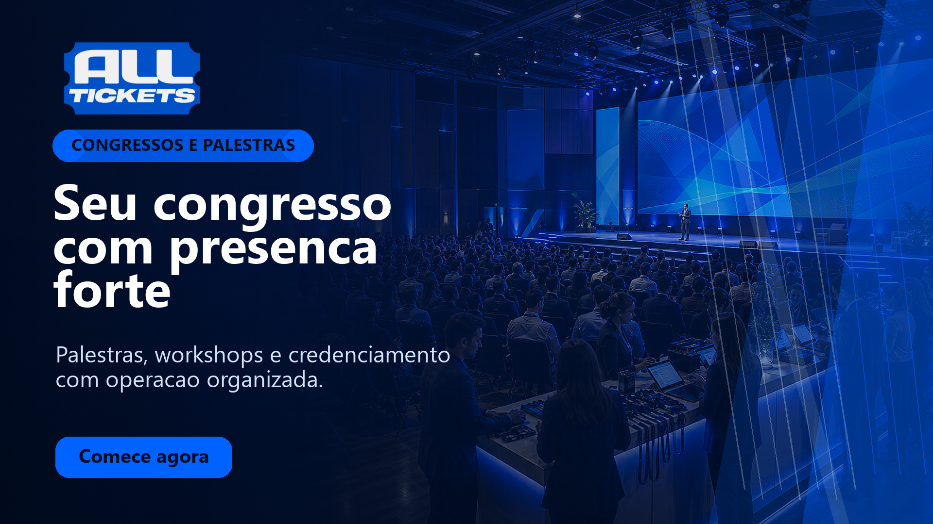 Seu congresso com presenca forte