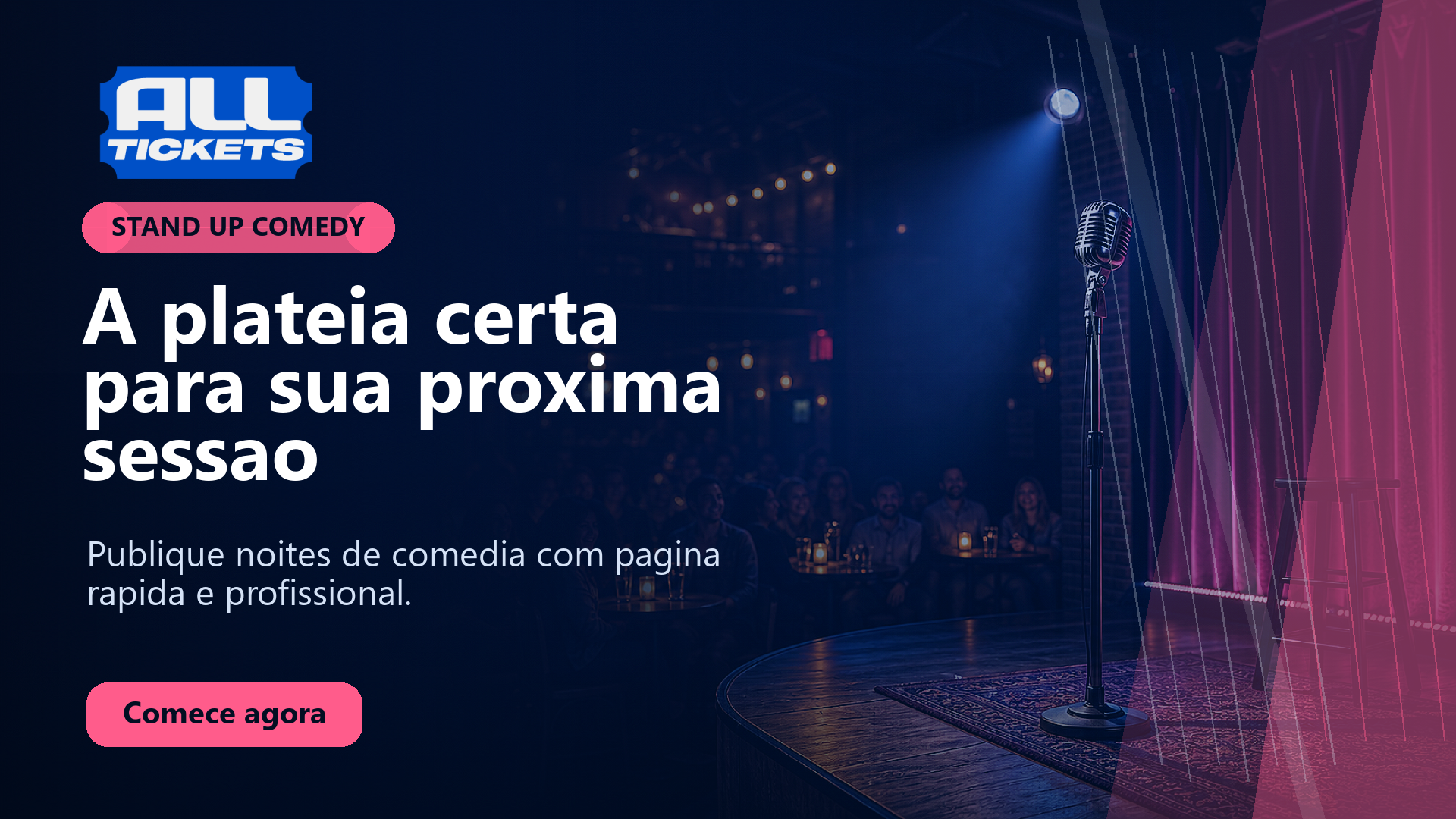 A plateia certa para sua proxima sessao