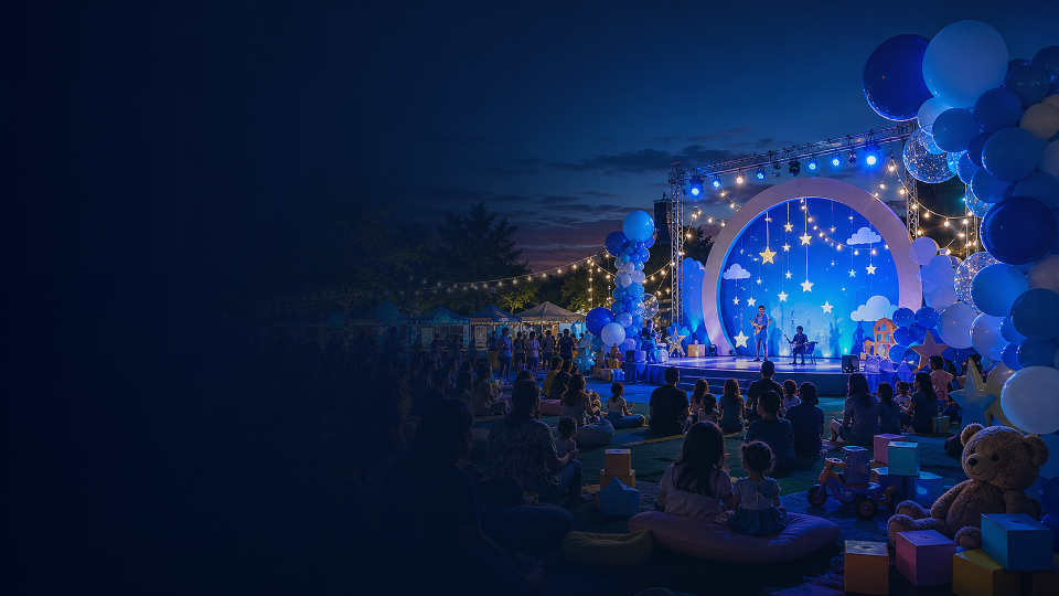 Eventos infantis com compra facil